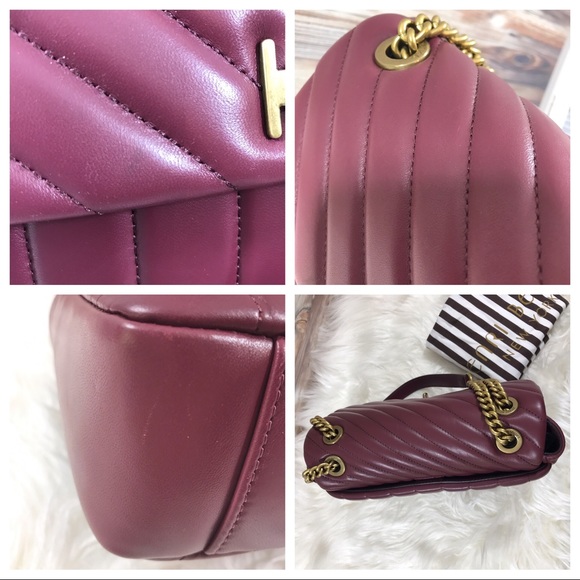 Henri Bendel 712 Convertible Shoulder Bag Oxblood - Picture 7 of 7